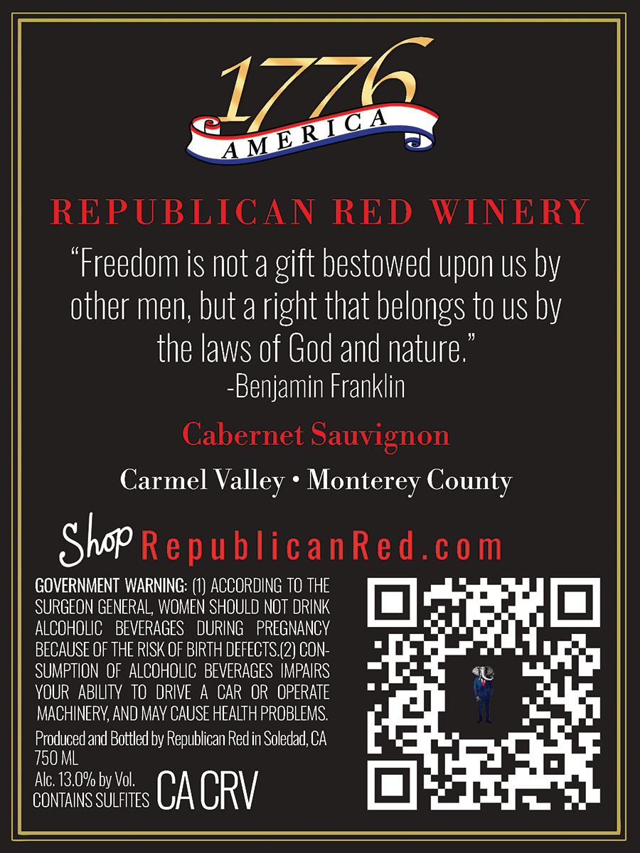 'Join, or Die' - Cabernet Sauvignon